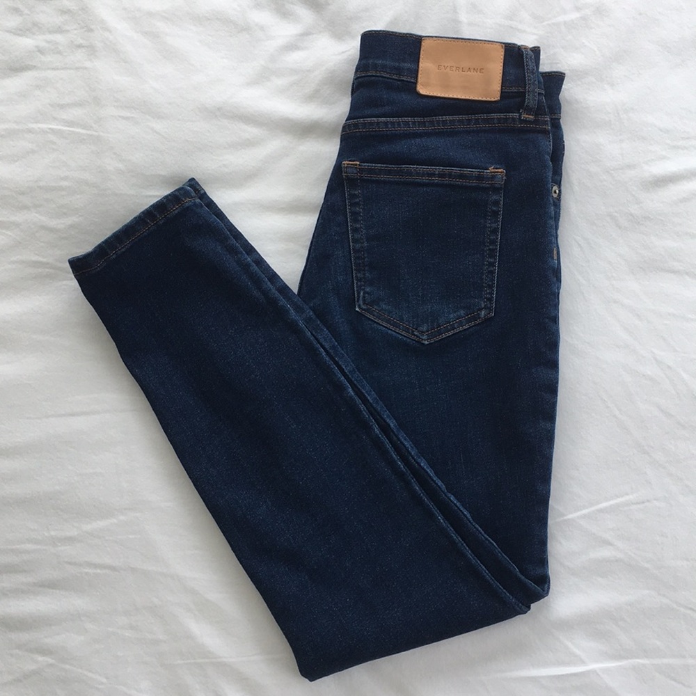Everlane Authentic Stretch High Rise 26 Ankle